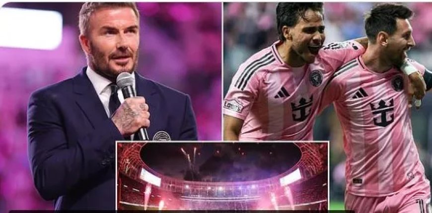 Messi en beckham openen nieuw stadion inter miami