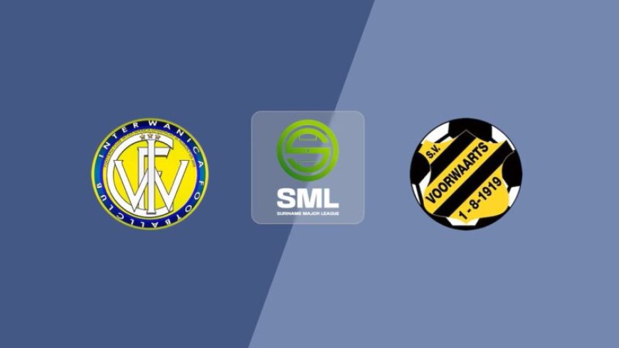 Duel Voorwaarts – Inter Wanica bij 4-0 stand voortijdig beëindigd