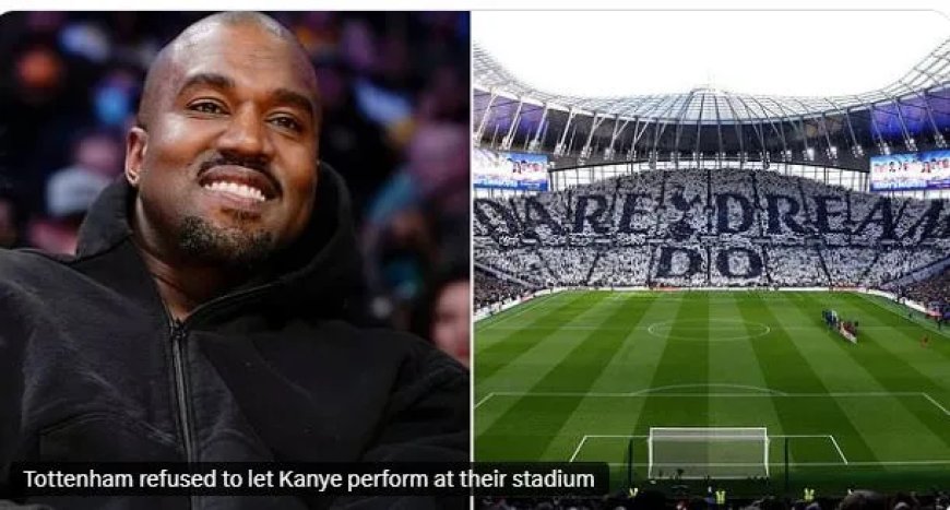 Tottenham weigert optreden kanye west