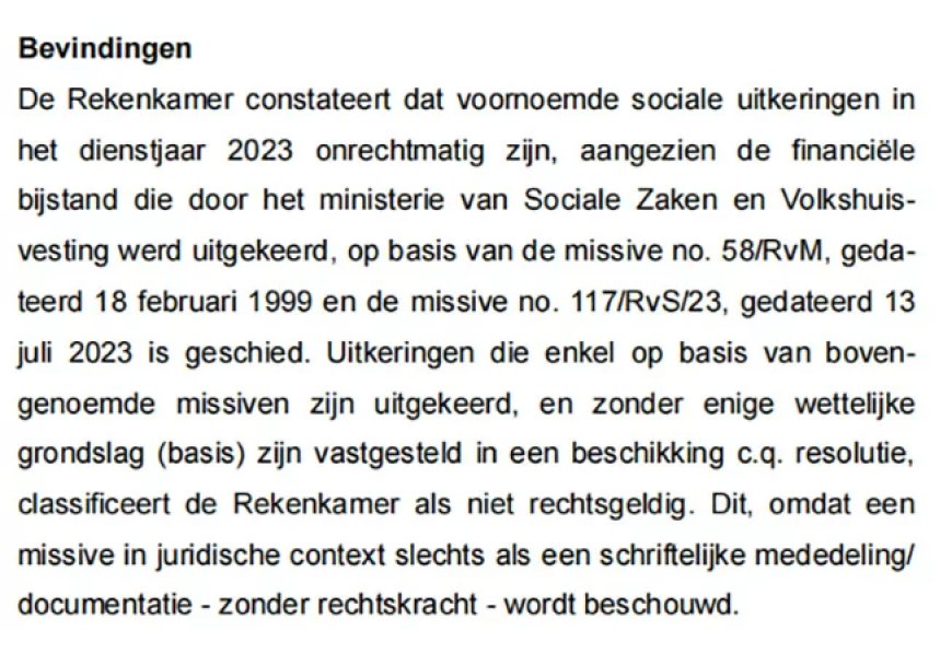 Rekenkamer onderzoekt sociale bijstand: tekortkomingen in rechtmatigheid vastgesteld