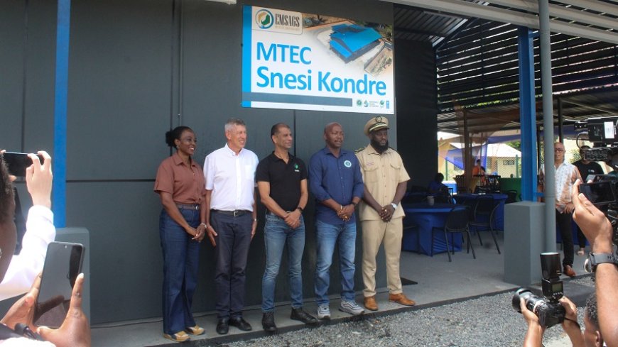 Nieuw MTEC-centrum in Snesi-Kondre geopend, maar toekomst blijft onduidelijk