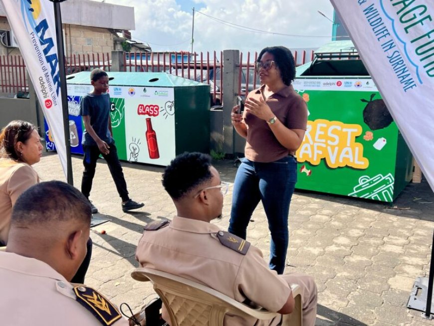 GHFS lanceert geïntegreerd afvalbeheersysteem voor markten in Paramaribo