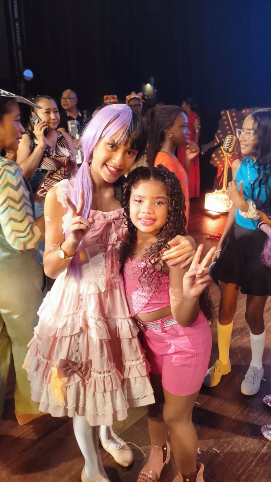 Sterk optreden ondanks teleurstelling bij Mini Playbackshow