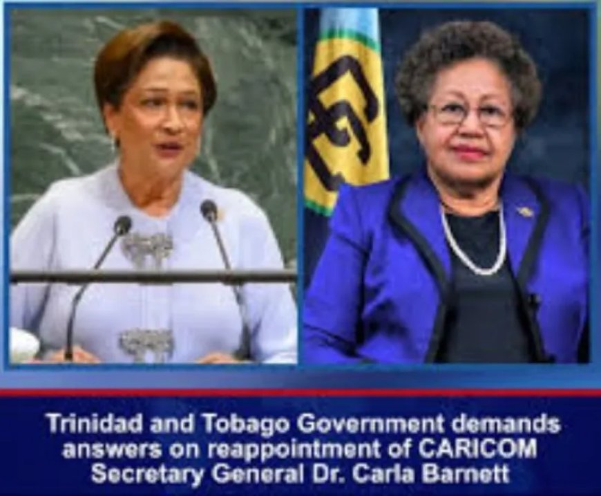 Trinidad en Tobago zet druk op Caricom om benoeming Carla Barnett