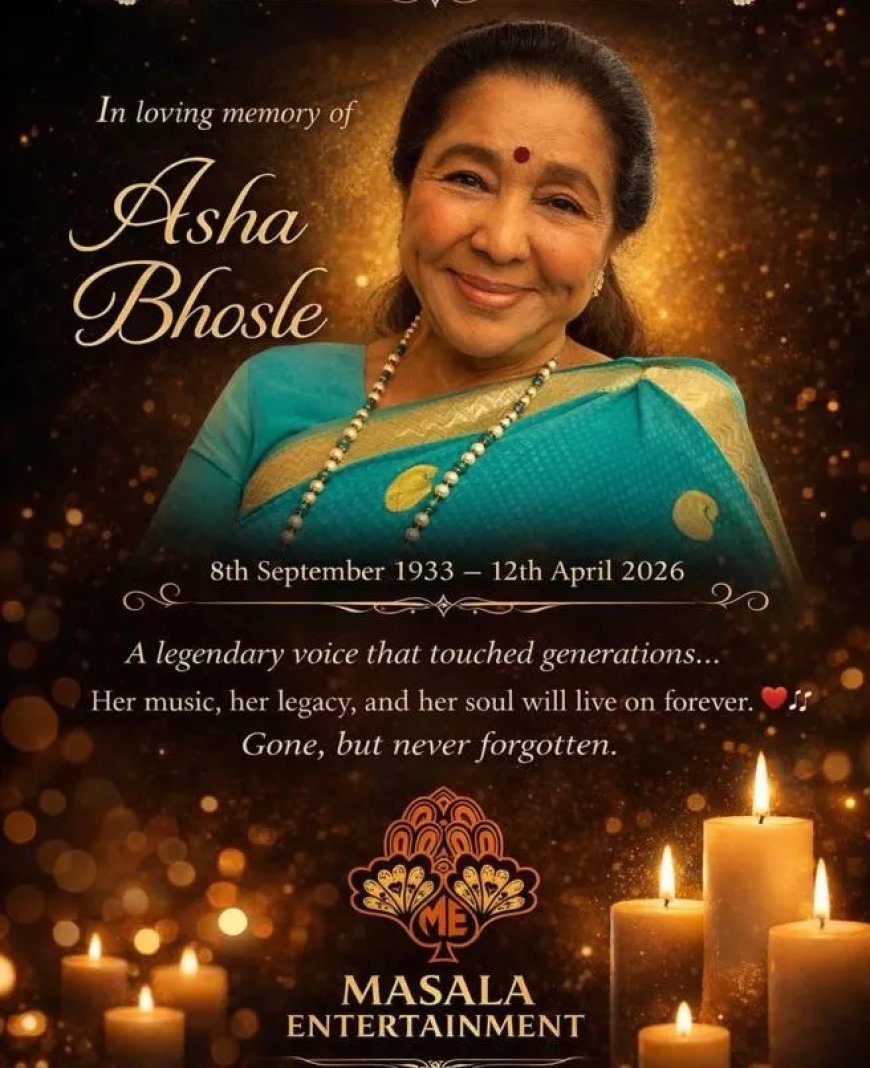 Asha Bhosle (1933–2026): stem die generaties verbond