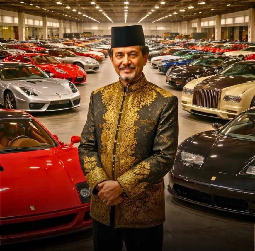 WIST U DAT: De sultan van Brunei ruim 7.000 luxe auto’s heeft verzameld?