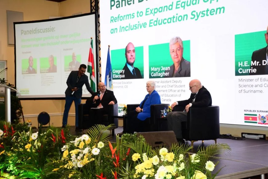 Onderwijs sleutel voor toekomst Suriname