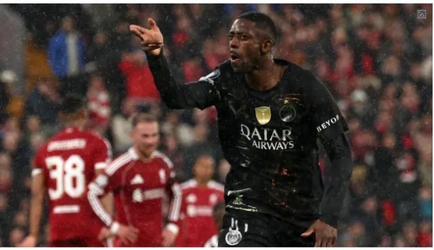 PSG schakelt Liverpool uit in Champions League