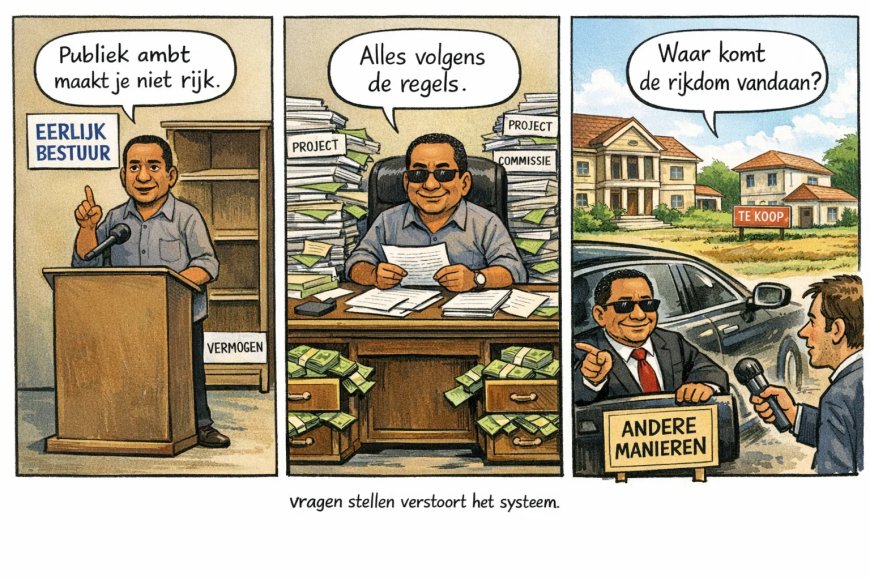 Publiek ambt maakt je zogenaamd niet rijk