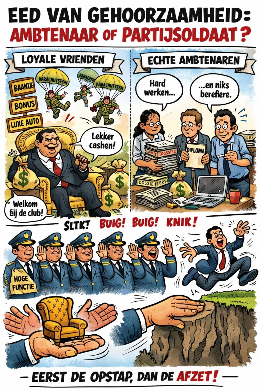 Eed van gehoorzaamheid: ambtenaar of partijsoldaat?  