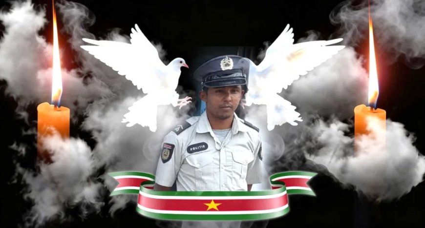 Waardig afscheid voor omgekomen aspirant-agent Nurmohamed