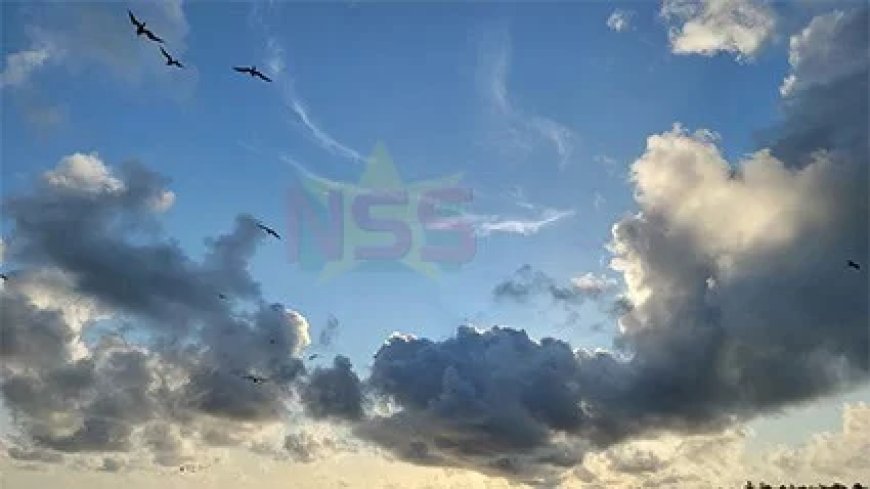 Warme en licht onstabiele dag