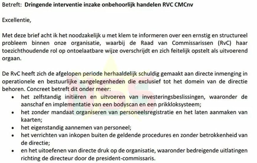 Crisis bij Canawaima: beschuldigingen van belangenverstrengeling en machtsstrijd