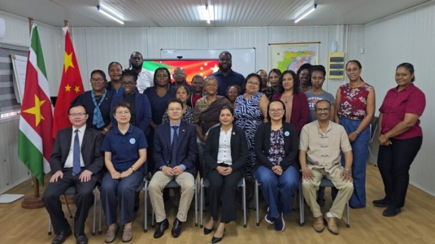 Mandarijntraining moet samenwerking Suriname en China verdiepen