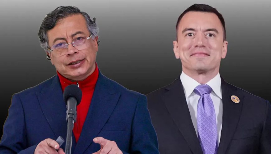 Colombiaanse president Petro dreigt met rechtszaak tegen Ecuadoraanse president Noboa