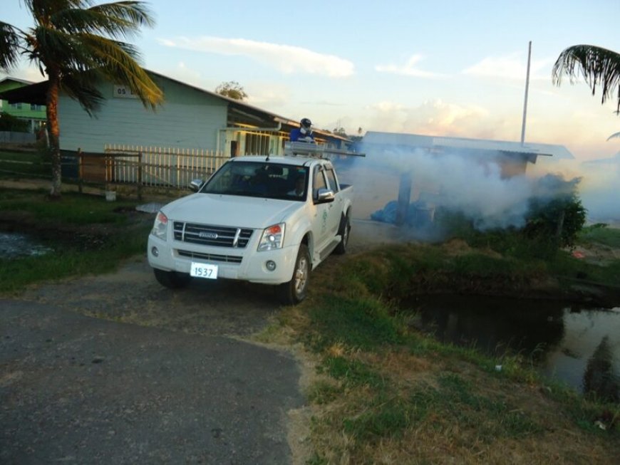 BOG start bespuitingen in Nickerie