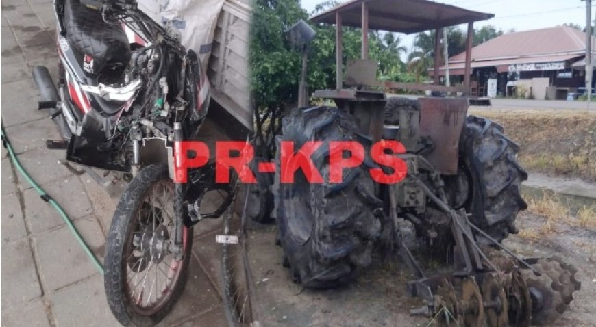 Bromfietser zwaargewond na aanrijding met tractor