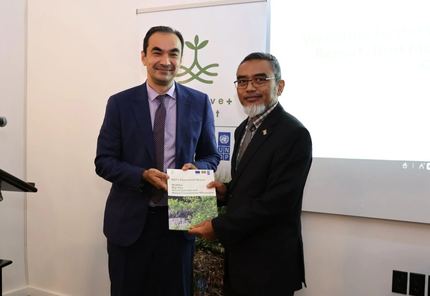 Overdracht Mangrove+ Project rapport versterkt natuurbescherming