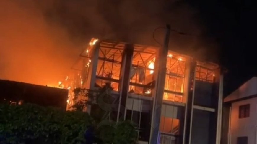 Dakloze vermoedelijk oorzaak van grote brand in binnenstad