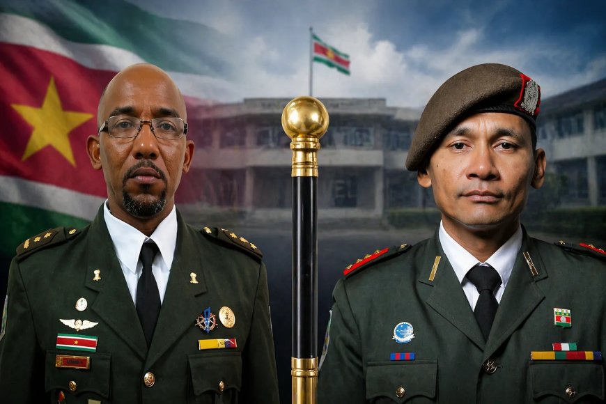 Wisseling van bevel: generaal Kioe A Sen draagt stokje over aan generaal Labadie – “Hij is to