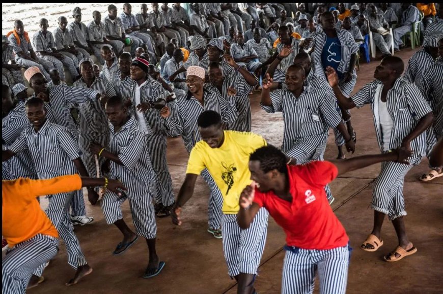 Dansen ondanks alles: hoop achter gevangenismuren