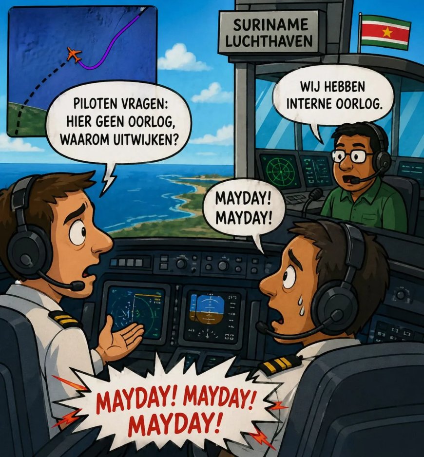 GEEN OORLOG, WEL PANIEK