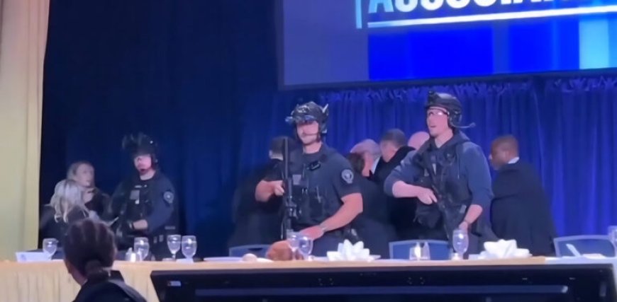 Schoten bij gala in Washington: Trump ongedeerd na aanvalspoging