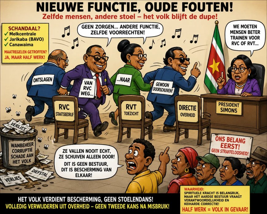 Half werk is geen bestuur