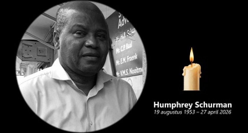 Advocaat Humphrey Schurman is niet meer