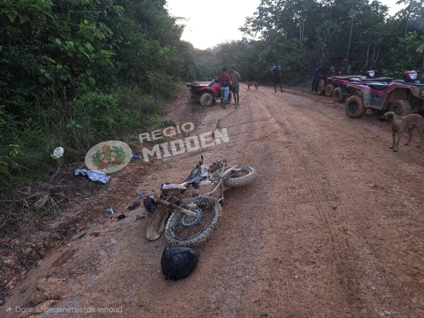 Bromfietser komt om het leven bij aanrijding met ATV in Lie Paw Sam-gebied