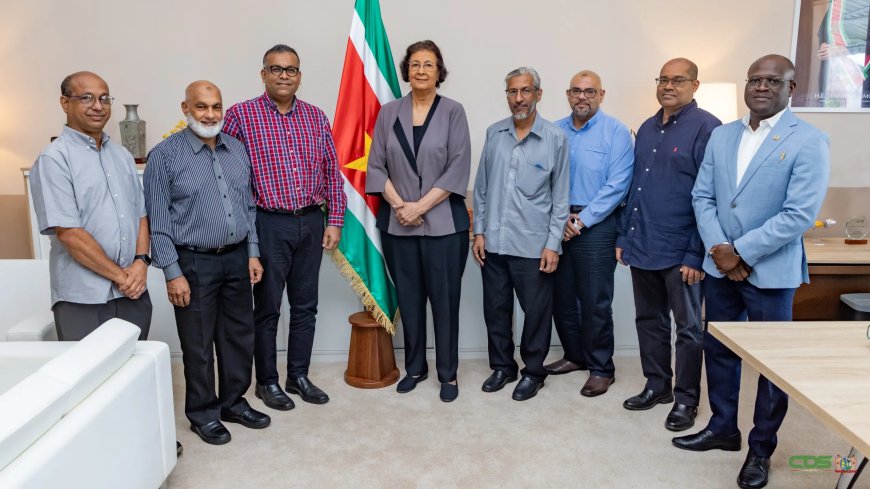 SIV en president bespreken druk op samenleving en grondstoffen