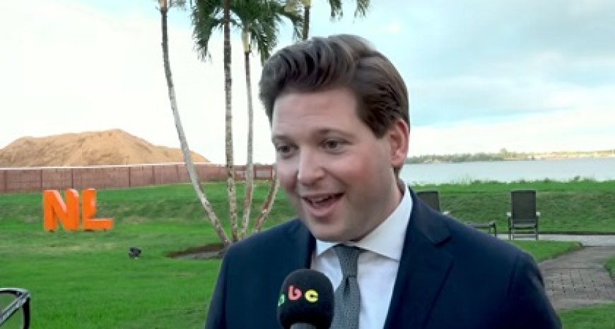 Tweede Kamer voorzitter Thom van Campen op werkbezoek in Suriname
