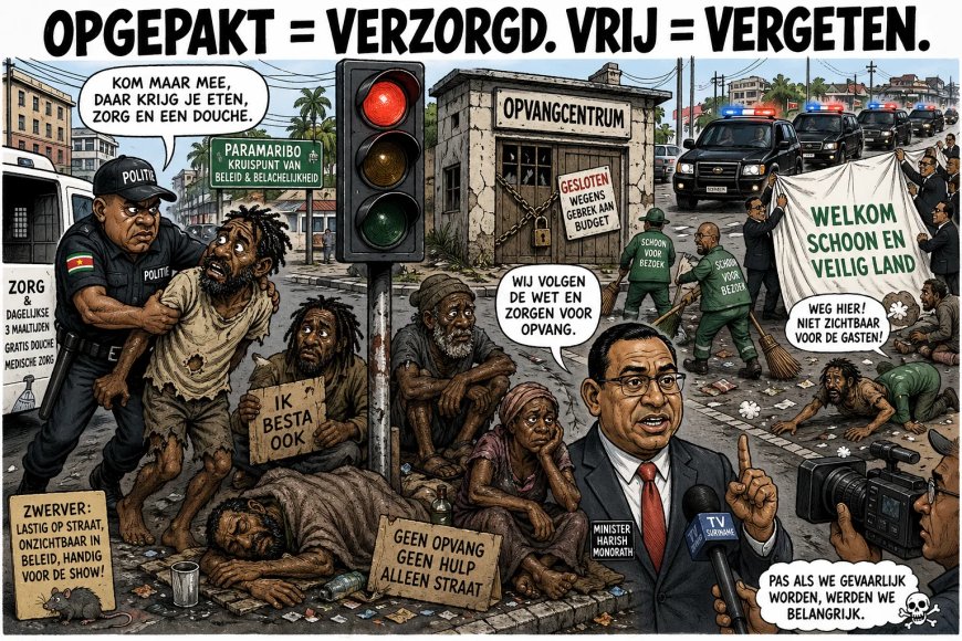 De straat als opvangcentrum