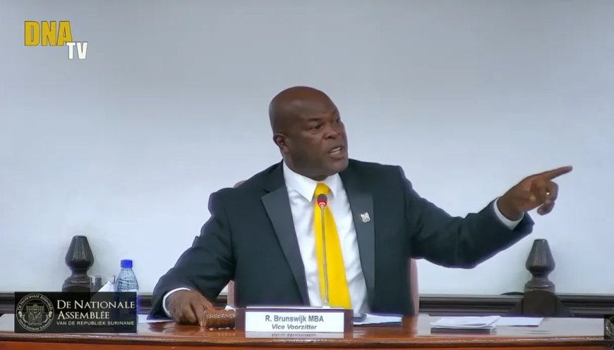 Brunswijk zet schreeuwende Jones uit ‘s lands vergaderzaal