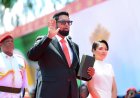 Guyanese president zet in op eigen raffinaderij tijdens energiebeurs Houston