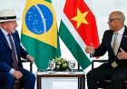 Ambassadeur Antonius overhandigt geloofsbrieven aan President Lula da Silva