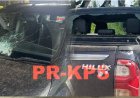 Pick-up beschoten ter hoogte van Peling Pasi