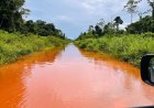 Vuilophaal in Kabalebo tijdelijk onderbroken door zware regenval
