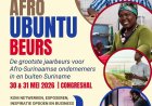 Afro Ubuntu Beurs brengt ondernemers samen in Congreshal