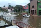 Straten onder water, scholen gesloten