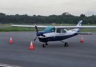 Cessna zonder toestemming geland op EAG-Airport
