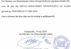 Offerfeest dit jaar op woensdag 27 mei