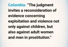 Colombiaans Hooggerechtshof erkent commerciële seksuele uitbuiting als onderdeel van systeem 