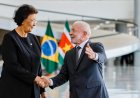 President Simons en Braziliaanse ambtgenoot Lula da Silva in conclaaf