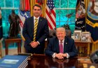 Braziliaanse senator Flávio Bolsonaro zoekt steun bij Trump 