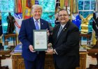 Ambassadeur Mohamed-Hoesein officieel geaccrediteerd bij president Trump