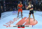 Beelden =Thalita Soares wint met spectaculaire knock-out