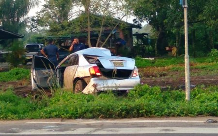 23-jarige autobestuurder omgekomen bij verkeersongeval