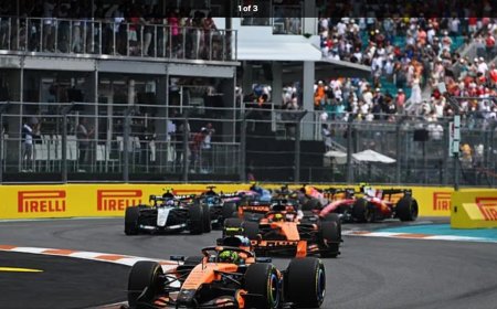 MIAMI GP VERVROEGD OM STORMGEVAAR TE ONTWIJKEN