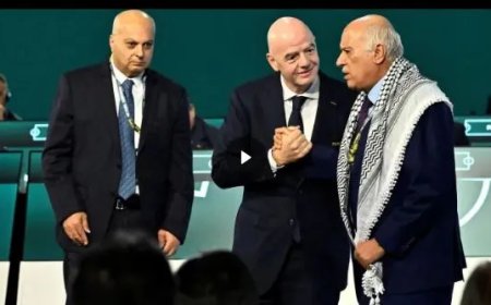 Palestijnse voetbalchef weigert handdruk op FIFA-congres